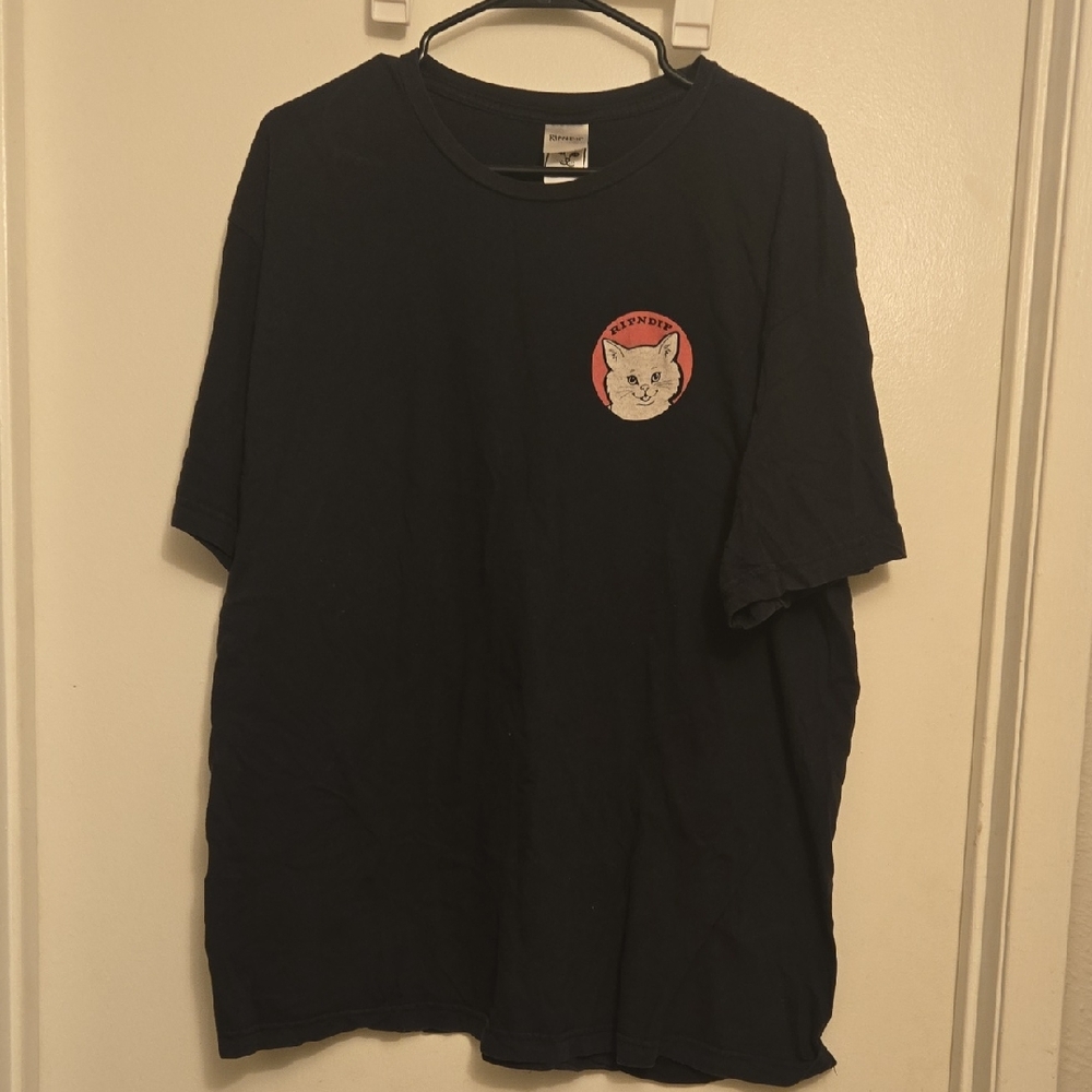 Ripndip Black V-Neck Tee